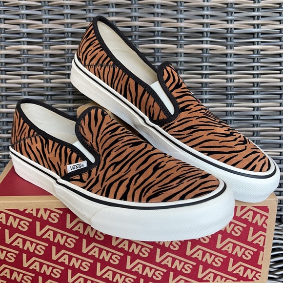 Vans Slip-On SF Animal Stripes Black/Marshmallow WMNS - Picture 5 of 16